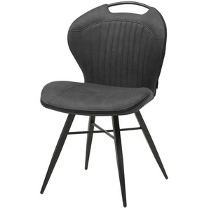 Primo Esszimmerstuhl Mace - grau - Materialmix - 50,5 cm - 87 cm - cm 61,0 | Möbel Kraft