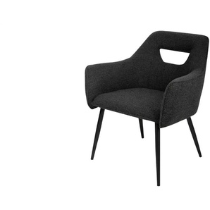 Primo Esszimmerstuhl Siggi - schwarz - Materialmix - 72,5 cm - 85 cm - cm 72,5 | Möbel Kraft