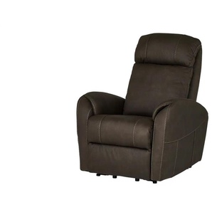 Primo Fernsehsessel Luis - braun - Materialmix - 79 cm - 104 cm - cm 101,0 | Möbel Kraft