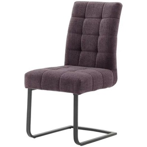 Primo Freischwinger mit Griff Malta - lila/violett - Materialmix - 48 cm - 94 cm - cm 66,0 | Möbel Kraft