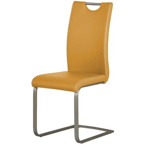 Primo Freischwinger mit Griff Talva - gelb - Materialmix - 42 cm - 103 cm - cm 55,0 | Möbel Kraft