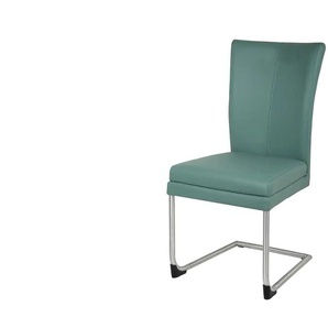 Primo Freischwinger Steve 6 - türkis/petrol - Materialmix - 48 cm - 98 cm - cm 62,0 | Möbel Kraft