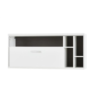 Primo Hängeelement Setto - weiß - Materialmix - 124 cm - 56 cm - cm 38,0 | Möbel Kraft