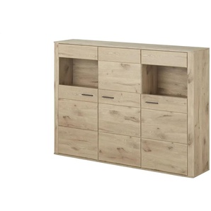 Primo Highboard Lantis - holzfarben - Materialmix - 179 cm - 130 cm - cm 38,0 | Möbel Kraft