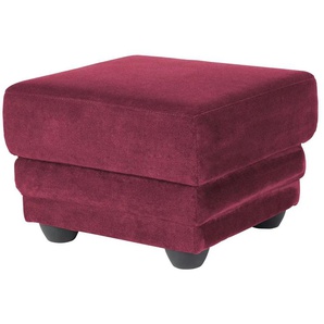 Primo Hocker Nebolo - rot - Materialmix - 65 cm - 46 cm - cm 65,0 | Möbel Kraft