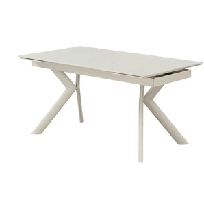 Primo Keramiktisch ausziehbar Gerald - grau - Materialmix - 80 cm - 76 cm | Möbel Kraft