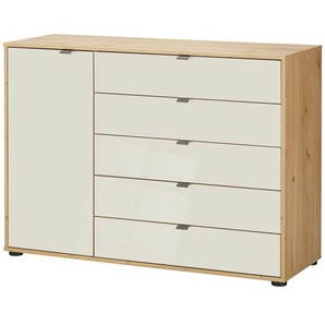 Primo Kommode Nefi - holzfarben - Materialmix - 120 cm - 86 cm - cm 43,0 | Möbel Kraft