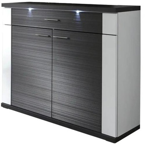 Primo Kommode Titan - grau - Materialmix - 129 cm - 108 cm - cm 42,0 | Möbel Kraft