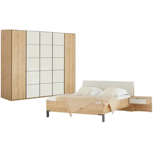 Primo Komplett-Schlafzimmer Nefi - holzfarben - Materialmix | Möbel Kraft