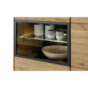 Primo LED-Beleuchtung Yaya - schwarz - Materialmix - 10 cm - 1 cm - cm 3,0 | Möbel Kraft