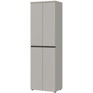 Primo Mehrzweckschrank  Beta - grau - Materialmix - 59 cm - 194 cm - 41 cm | Möbel Kraft