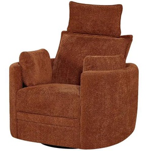 Primo Relaxsessel Julian - braun - Materialmix - 96 cm - 99 cm - cm 88,0 | Möbel Kraft