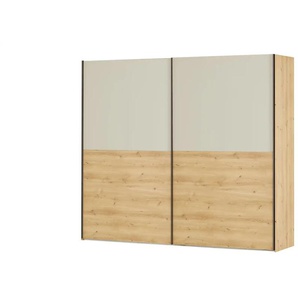 Primo Schwebetürenschrank 2-türig - holzfarben - Materialmix - 246,3 cm - 217 cm - cm 67,0 | Möbel Kraft