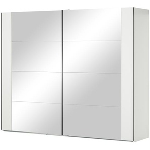 Primo Schwebetürenschrank - weiß - Materialmix - 271 cm - 223 cm - 68 cm | Möbel Kraft