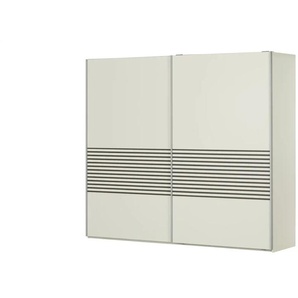 Primo Schwebetürenschrank - weiß - Materialmix - 250 cm - 217 cm - cm 67,0 | Möbel Kraft