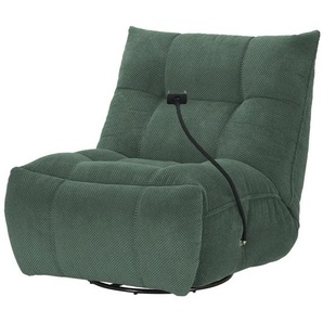 Primo Sessel Relaxfunktion Tokyo - grün - Materialmix - 87 cm - 91 cm - cm 106,0 | Möbel Kraft