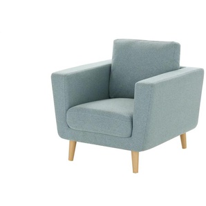 Primo Sessel Scandi 2223 - blau - Materialmix - 83 cm - 84,5 cm - cm 88,0 | Möbel Kraft