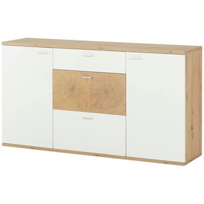 Primo Sideboard Cervello - weiß - Materialmix - 150 cm - 81,5 cm - cm 38,0 | Möbel Kraft