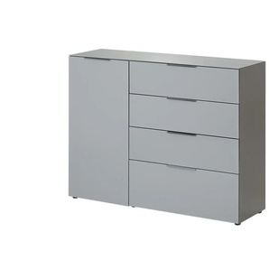 Primo Sideboard Levi - grau - Materialmix - 134 cm - 102 cm - cm 42,0 | Möbel Kraft