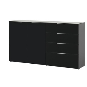 Primo Sideboard Levi - schwarz - Materialmix - 184 cm - 102 cm - cm 42,0 | Möbel Kraft