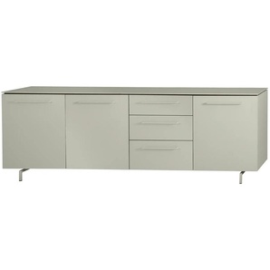 Primo Sideboard Scot - grau - Materialmix - 242 cm - 77 cm - cm 45,0 | Möbel Kraft