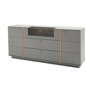 Primo Sideboard Sella - grau - Materialmix - 196 cm - 87 cm - cm 44,0 | Möbel Kraft