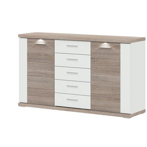 Primo Sideboard Titan - holzfarben - Materialmix - 156 cm - 91 cm - cm 42,0 | Möbel Kraft