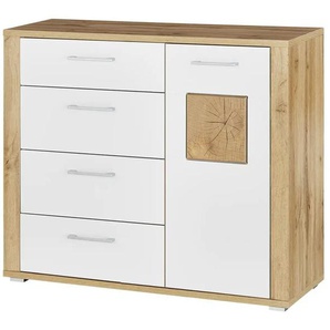 Primo Sideboard Yambio - holzfarben - Materialmix - 106 cm - 90 cm - cm 38,0 | Möbel Kraft