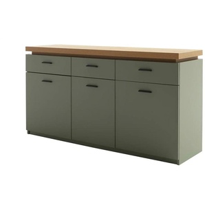 Primo Sideboard Zimon - grün - Materialmix - 156 cm - 83 cm - cm 44,0 | Möbel Kraft
