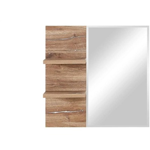 Primo Spiegel 82 x 80 cm - holzfarben - Holzwerkstoff,Glas - 82 cm - 80 cm - cm 17,0 | Möbel Kraft