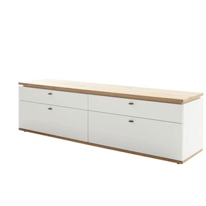 Primo TV-Element Marlea - weiß - Materialmix - 210 cm - 59 cm - cm 50,0 | Möbel Kraft