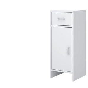 Primo Unterschrank - weiß - Materialmix - 32,5 cm - 84 cm - cm 35,0 | Möbel Kraft