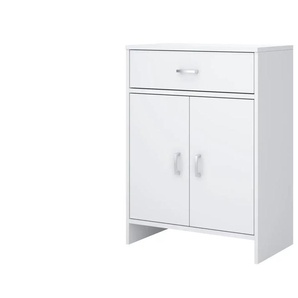 Primo Unterschrank - weiß - Materialmix - 62 cm - 84 cm - cm 35,0 | Möbel Kraft