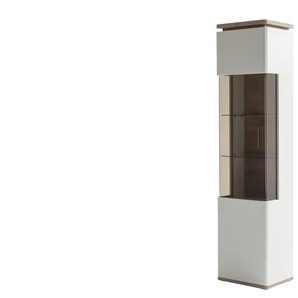 Primo Vitrine Parez - weiß - Materialmix - 50 cm - 208 cm - cm 38,0 | Möbel Kraft