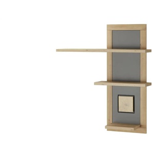 Primo Wandregal Borkum - grau - Materialmix - 102 cm - 115 cm - cm 22,0 | Möbel Kraft