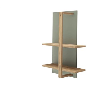 Primo Wandregal Moniz - grün - Materialmix - 65 cm - 96 cm - cm 26,0 | Möbel Kraft
