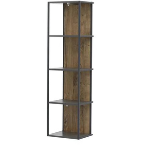 Primo Wandregal New York - holzfarben - Materialmix - 35 cm - 128 cm - cm 28,0 | Möbel Kraft