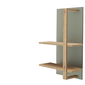 Primo Wandregal Zimon - grün - Materialmix - 65 cm - 96 cm - cm 26,0 | Möbel Kraft