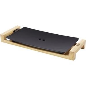 Princess - 103026 Elektro Teppan Yaki Tischgrill Schwarz, Bambus