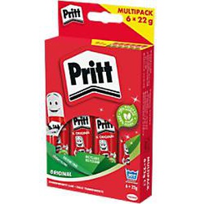 Pritt Klebestift 22 g Transparent PK6BF 6 Stück à 22 g