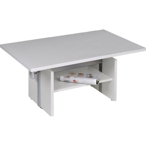 PRO Line Couchtisch Avant, mit Funktion, höhenverstellbar mit Lift, Ablageboden, rechteckig