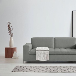 products 3-Sitzer Grazzo, hochwertige Stoffe aus recyceltem Material, Steppung im Sitzbereich