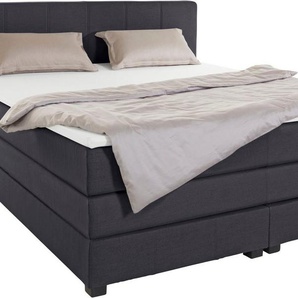 products Boxspringbett Peetu, Taschenfederkern-Matratze, in 4 Breiten und 4 Farben, incl. Topper