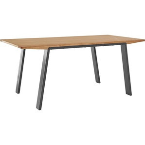 products Esstisch Flemming, Massivholz Eiche, 175 cm oder 225 cm, elegant gewölbte Tischplatte