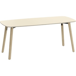 products Esstisch Tables, Füße aus Eiche massiv, mit schöner Linoleum Beschichtung