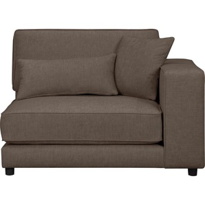 products Sofa-Eckelement Grenette, frei oder als Teil des Modulsofas, Baumwollmix oder recycelte Stoffe