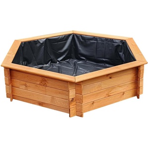 promadino Hochteich, BxTxH: 222x193x40 cm, 1100 l, (Set), inkl. Pumpe