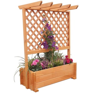 promadino Rankgitter, mit Pflanzkasten, BxTxH: 112x65x139 cm