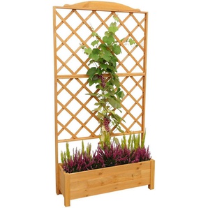 promadino Spalier, mit Pflanzkasten, BxTxH: 110x32x210 cm