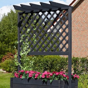 promadino Spalier, Pergola mit Pflanzkasten, BxTxH: 102x65x140 cm